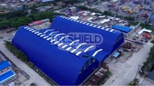 Pelindo yang menggunakan atap UPVC DR.SHIELD
