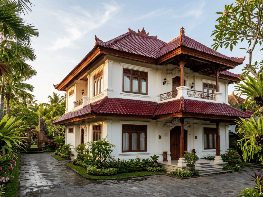 genteng upvc premium warna merah untuk rumah
