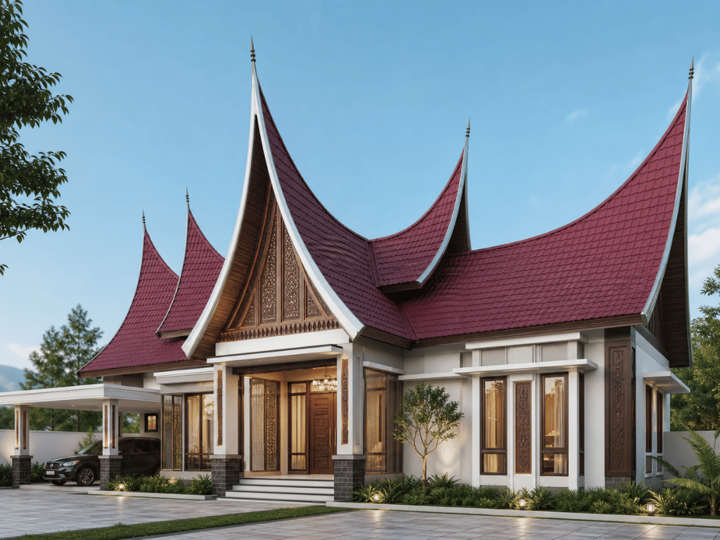 atap rumah gadang