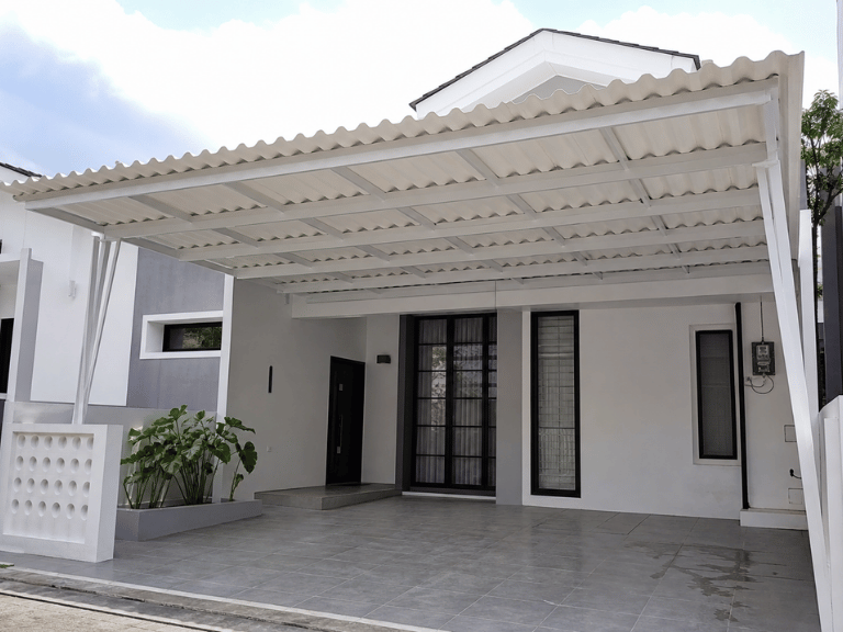 atap UPVC untuk fasad rumah