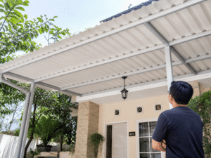 atap UPVC untuk fasad rumah