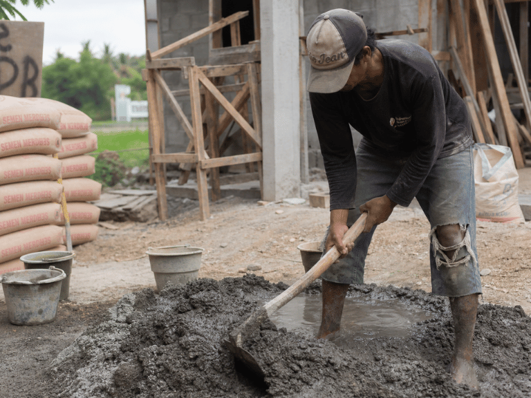 material bangunan paling banyak dipakai