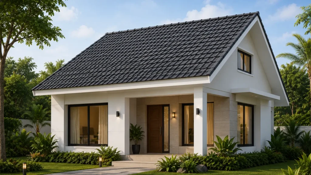 Rumah dengan atap pelana